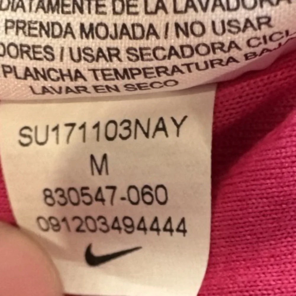 Nike Athletic Mesh Shorts Spandex Lining Black Pink DRI-FIT Youth Size Medium M